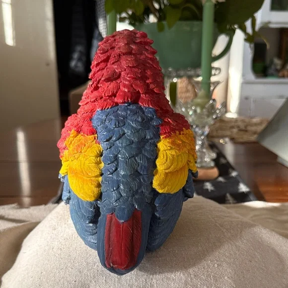 Colorful Parrot Figurine - Picture 4 of 7
